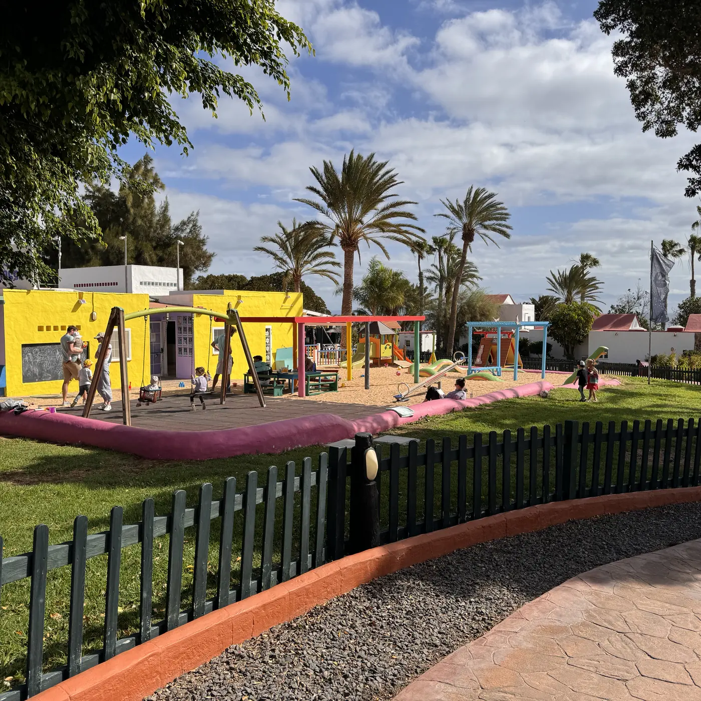 Aldiana Club Fuerteventura – Spielplatz und Flosse Club für die Kinderbetreuung