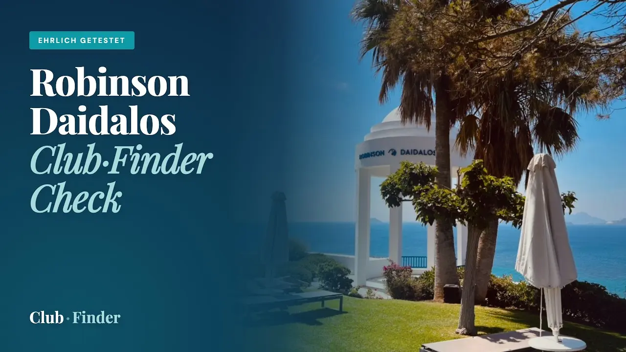 Robinson Club Daidalos auf Kos &ndash; Panoramablick von der 60-Meter-Klippe &uuml;ber die &Auml;g&auml;is